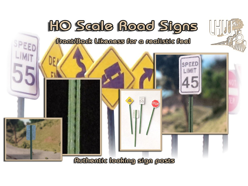 HO-Scale-Road-Street-Traffic-Signs