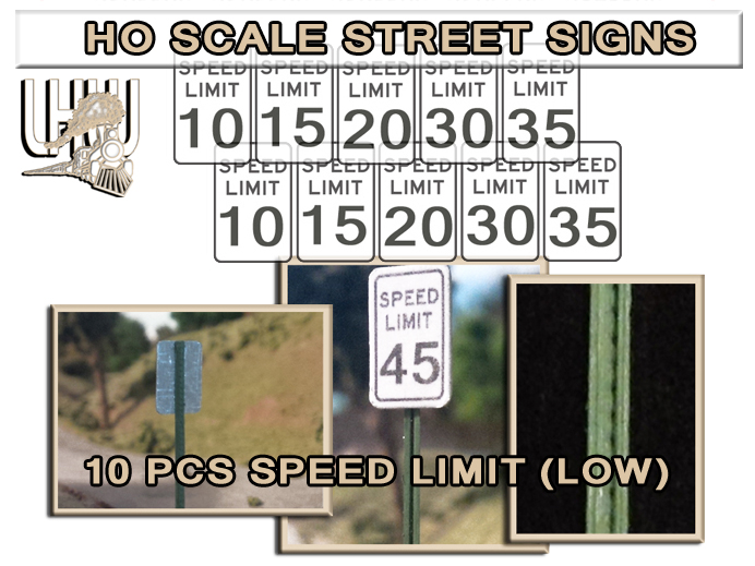 Kobaru MS-10 Road Sign 6 N scale