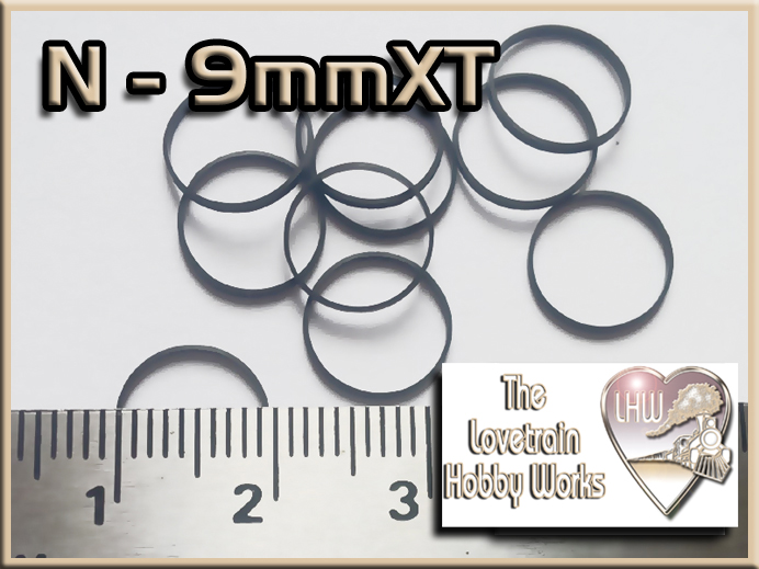 N Scale 9mm-XT Traction Tires - The Lovetrain Hobby Works